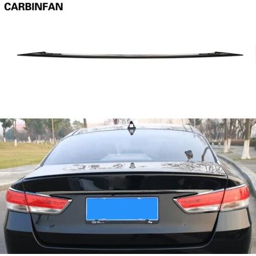 Stainless steel Rear Trunk Lid Cover Tailgate Back Door Hatch Strip Protector Bezel Molding Frame For Kia Optima K5 JF 2016 2017