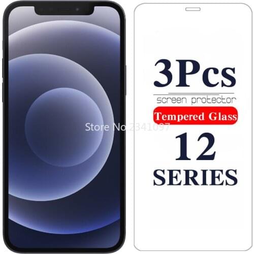 3Pcs Tempered Glass On The Apple12 Iphone12 Screenprotector For Apple Iphone 12pro Max 12 Pro 12promax Promax Mini SE 2020 Glass