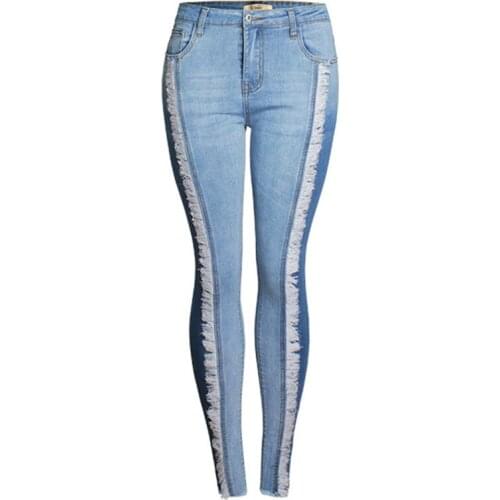 2019 New Women Top Streetwear Punk Side Straight Pant High Waist Trousers Joggers Long Pant Capris Pocket Pencil Pants