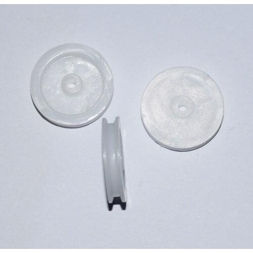 10/100pcs 19.6x4.3x2 plastic pulley model wheel/technology small production/DIY model accessories 19.62A