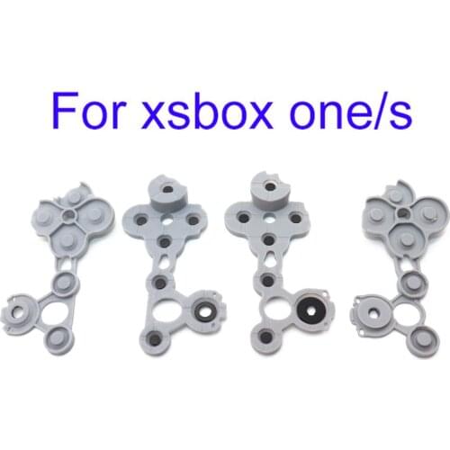 100pcs For xbox one Conductive Rubber Pads replacement for Xbox One S Controller Key Button Conductive Rubber Contact
