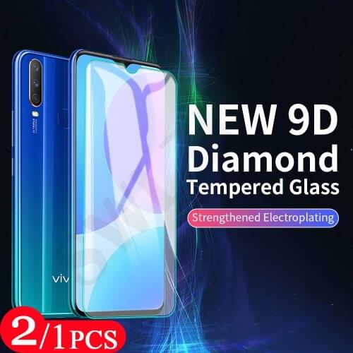 2/1Pcs for vivo Y81 Y83 Y85 Y91 Y93 Y97 Y31S Y51S Y52S Y73S Y30 Y30G Y50 Y70S Y9S Y8i Y7S Y5S Y3 tempered glass screen protector