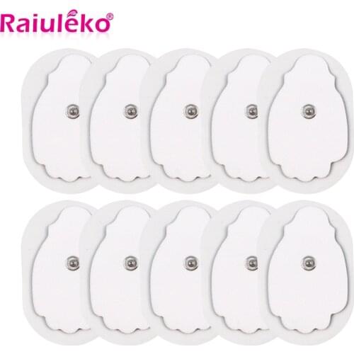 50/100pcs Gel Electrode Pads/Patches For Meridian Tens Acupuncture Therapy Slimming Machine Electric Body Physiotherapy Massager