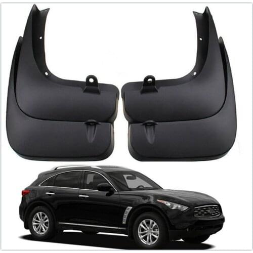 For Infiniti FX35 FX37 FX50 QX70 2009-2017 2010 2011 2012 Fivefinger 4x Car Mudguards Front Rear Mud Flaps Splash Guards Fender