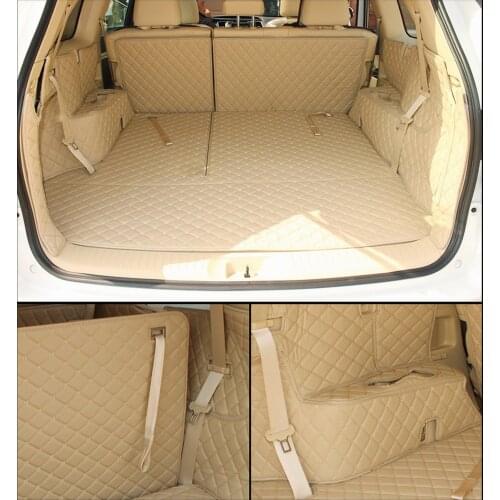 No Odor Wholy Surrounded Waterproof Non Slip Car Trunk Mats Durable Carpets for Infiniti EX25 QX50 QX60 BYD S6 S7