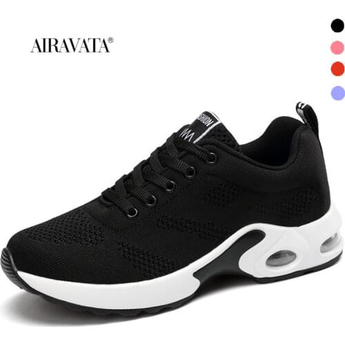 Sneakers Womens Mesh Breathable Running Shoes Air Cushion Lightweight Soft Casual Shoes