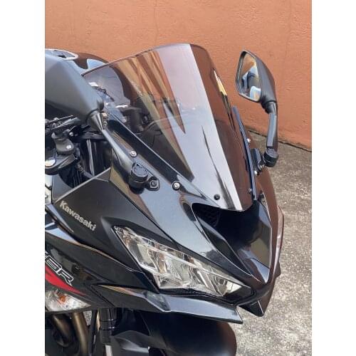 ZX6R Windscreen Windshield Deflector For KAWASAKI Ninja ZX 6R 636 2009-2020 18 2019 ZX-6R ZX10R 2008-2010 Motorcycle Accessories