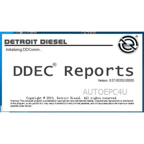 Detroit DDEC Reports 8.08 + Detroit Diesel Spec Manager v5.3.5