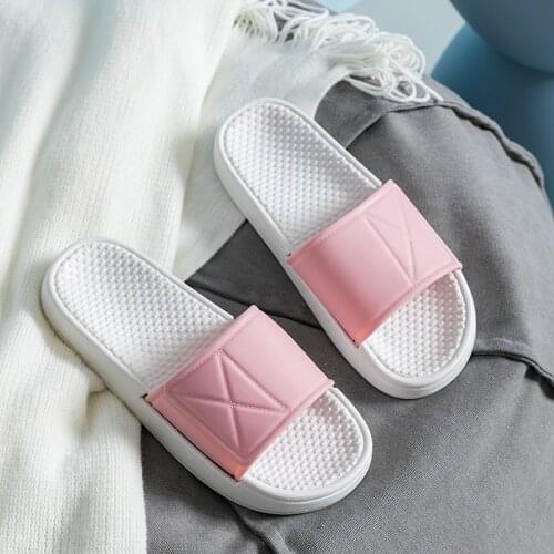 Non-Slip Indoor Slippers Female Couple Bathroom Slippers Men Wear Beach Shoes Slipper for Men Indoor Shoes Massage Slippers