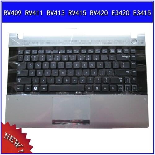 Laptop Palmrest Upper cover For Samsung RV409 RV411 RV413 RV415 RV420 E3420 E3415 bottom base cover lower cover C/D Shell