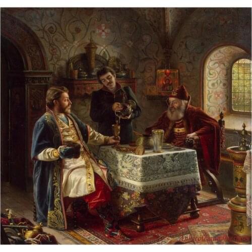 Needlework for embroidery DIY DMC High Quality - Counted Cross Stitch Kits 14 ct Oil painting - Dear Guest from Far Away