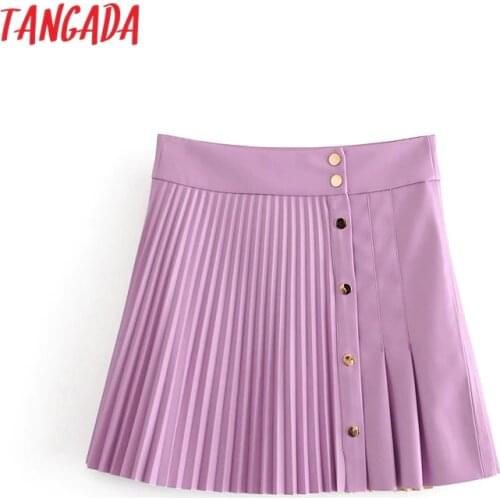 Плиссированная юбка Tangada China At AliExpress