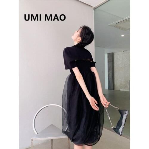 UMI MAO Summer Short Sleeve Dresses
