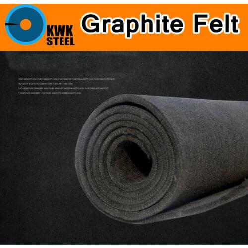 Soft Carbon Graphite Felt PAN-based Good Electrical Thin Sheet High Pure Carbon Graphite Industrial Grade Flexible Electrode