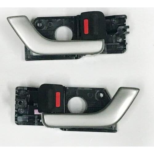 OEM 826102C500LK 826202C500LK Inside Silver Door Catch LH RH 2EA for 2003-2008 Hyundai Tiburon Tuscani