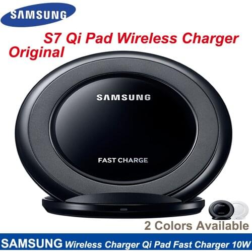Original Samsung Wireless Charger Qi Pad Fast Charge For Samsung Galaxy S10 S9 S8 Plus S7 edge Note10+/iPhone 8 Plus X,EP-NG930