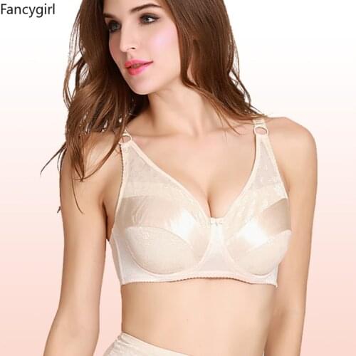 Pocket Bra for Silicone Breast Form See Through Crossdresser Bras Artificial Breast Holding Bras Underwear Transvestism Bras