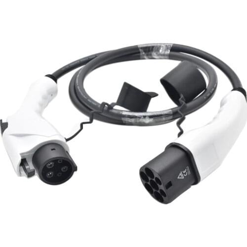 For Tesla to J1772 EV Adapter, Type 1 to Type 2 32A High Powered Connector, Destination Charger, and Mobile Connector