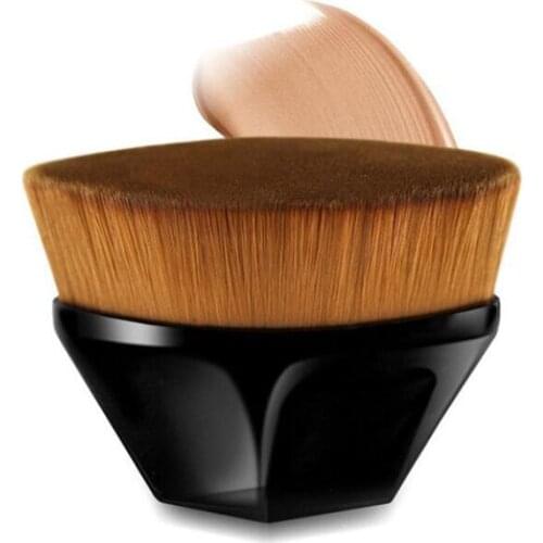 Hot Single Six Corners Powder Makeup Brushes Diamond Cosmetic Hexagon No Trace Foundation Brush Silicone Make Up Brushes