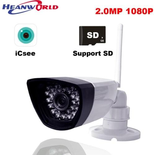 WiFi IP Camera 2.0MP Smart XMEye APP CCTV Camera Mini Security Camera 1080P Micro SD Camcorder Surveillance Video Camera Videcam