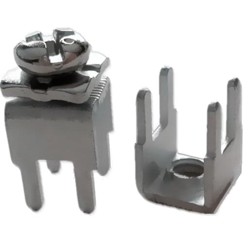 K14 Welding Terminal PCB-8 M4 U Shape Circuit Boards Bench Terminal