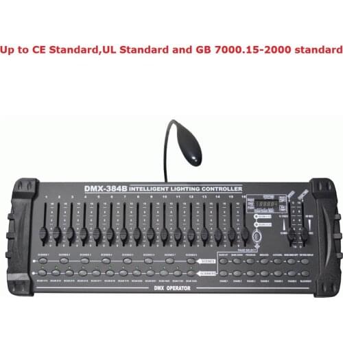 Sale International Standard DMX 384B Controller Control Moving Head Led Par Lights Consoles DJ Disco DMX512 Controller Equipment