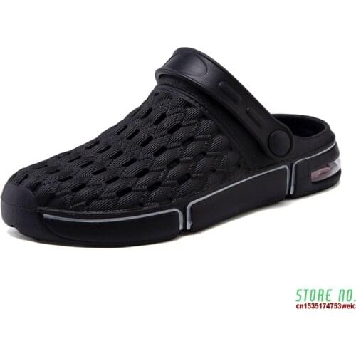 Slippers Men Summer Breathable Adjustable Sandals Anti Skid Beach Flip Flops Women Outdoor Wading Shoes For Walking