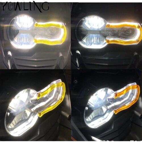 Motorcycle LED Daytime running light cover For BMW R1200GS ADV R1250GS LC Adventure 2013 2014 2015 2016 2017 2018 2019 2020 2021