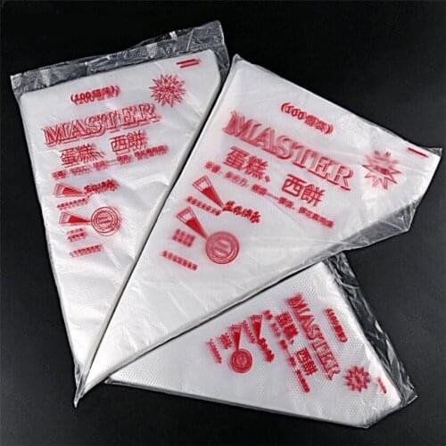 10Pcs Disposable Pastry Piping Bags Cake Decoration Kitchen Icing Nozzle Food Bags Cup Cake Baking Tools For Kitchen