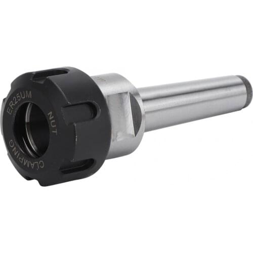 MT2-ER25-M10 1-16mm Milling Collet Chuck Tool Holder Drilling Machine Lathe Bench Drill Extension Rod Milling Cutter Tool Shank