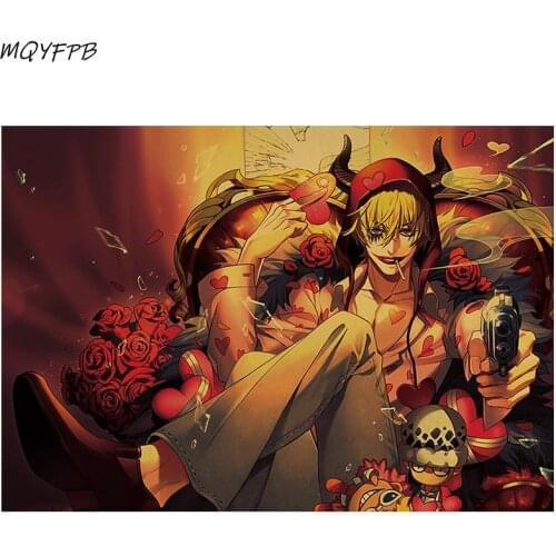 Corazon Anime Kraft Paper Poster Home Room Decoration Painting Core 50.5x35cm