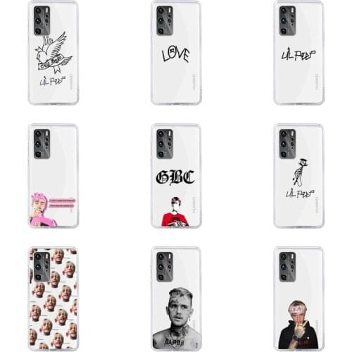 Lil Peep Phone Case Transparent For Huawei honor V 9 8 10 20 7 i S A C X pro lite play Soft TPU Clear Mobile bags