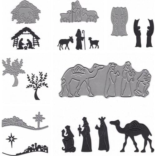 Mixed Jesus Metal Cutting Dies Stencil For DIY Scrapbooking Photo Album Decorative Embossing DIY Paper Cards Hand Making Crafts