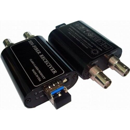 HD-SDI Optical Terminal Digital Signal Transfer Fiber SFP Single Mode Fiber SDI Optical Transceiver LC Port 1080i