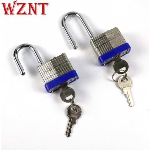 High quality Heavy Duty Steel Safety Laminated padlock with two key