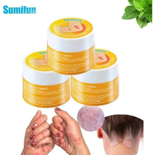 1/2/3pcs Psoriasis Cream Dermatitis Eczematoid Eczema Ointment Antibacterial Anti itching Rash Urticaria Medical Plaster K20004