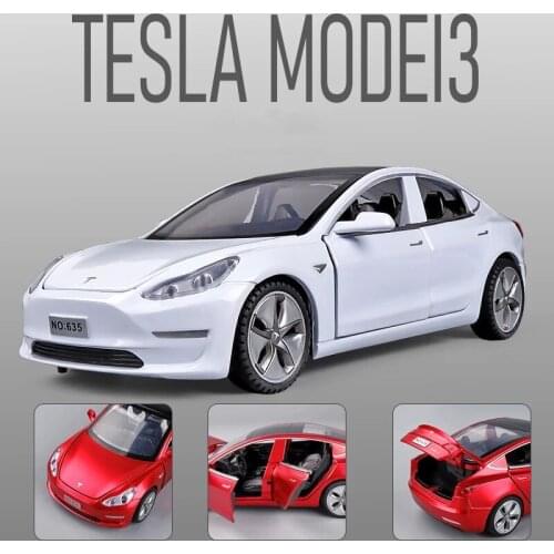 1:32 Tesla MODEL 3 Alloy Car Model Diecasts & Toy Vehicles Toy Cars Kid Toys For Children Gifts Boy Toy