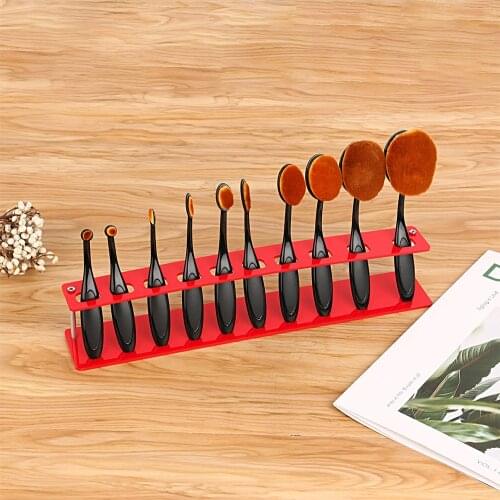 10 Blending Brushes and a Brush Collecting Shelf for Cutting Dies&stamp Diy Scrapbooking Background Card 2021