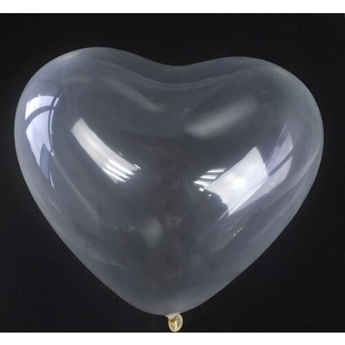 2018 Balon Birthday Party Heart Latex Balloons Super Birthday Wedding Party Helium Balloon Decor Love Supplies Clear Event Ball