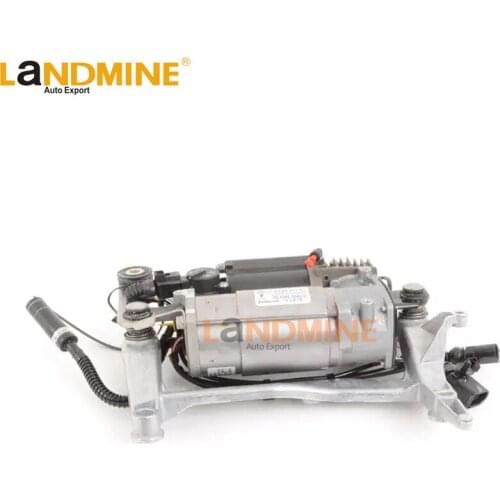 Free Shipping New Air Shock Compressor Pump With Bracket Fit Cayenne VWTouareg 95535890105 9553589010 7L0698007E