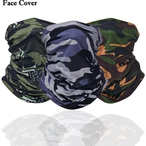 3d Seamless Magic Headband Camouflage Neck Gaiter Face Cover Headwear Outdoor Balaclava Bandana Uv Protection Biker Cover Scarf