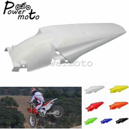 For Yamaha Suzuki XC XC KLX KX RM DR XT YZ WR XR Motorcycle Rear Fender Guard Cover Mudguard Dirt Bike Motocross Universal