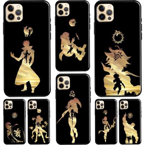 Nanatsu no Taizai Seven Deadly Sin Phone Case For Apple iPhone 12 11 Pro Max mini SE 2020 X XR XS Max 7 8 Plus Cover Coque