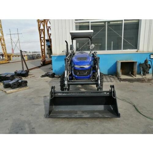 SYNBON Four Wheels Farm Garden Tractor 100-125hp Front Loader Bucket