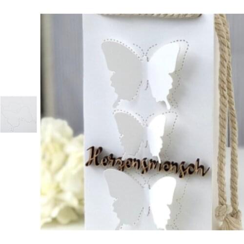 Butterfly Decoration Cutting Dies Scrapbook Dariy Decoration Stencil Embossing Template DIY Greeting Card Handmade