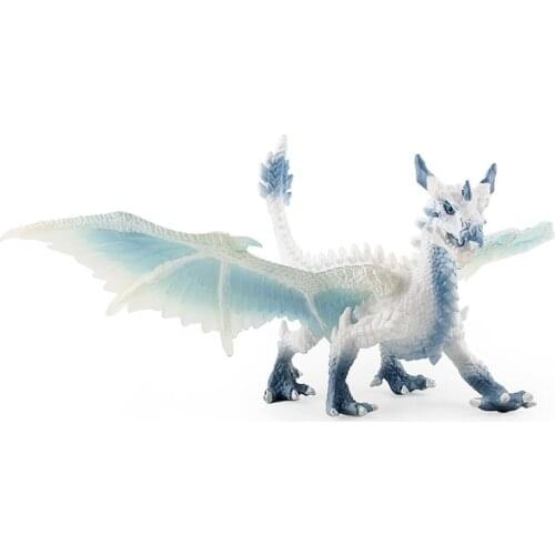 Action Figure Simulation Magic Ice Fire Rock Dragon Dinosaurs Pvc Solid Toy Doll Model Decoration Collection Kids Adults Gift