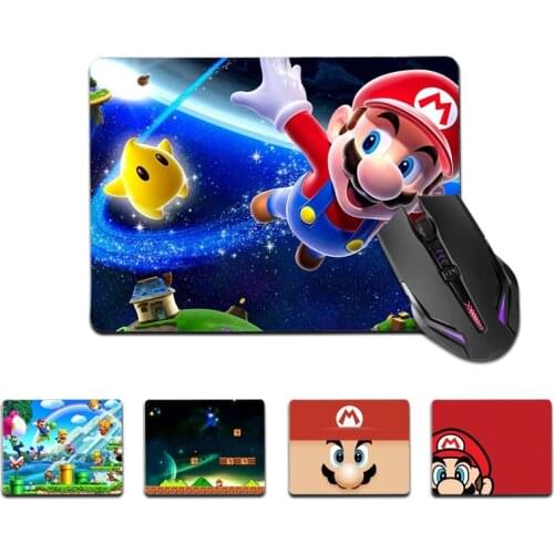 FHNBLJ High Quality super mario Customized laptop Gaming mouse pad Top Selling Wholesale Gaming Pad mouse