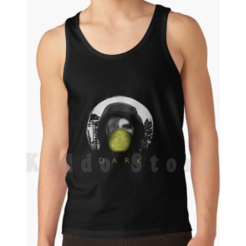 D A R K ( Jonas ) Tank Tops Vest Sleeveless Jonas Dark Serie Netflix Fan Art Darkness Forest Travel Weather Black And