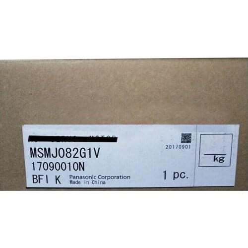 BRAND NEW AC SERVO MOTOR MSMJ082G1V Spot
