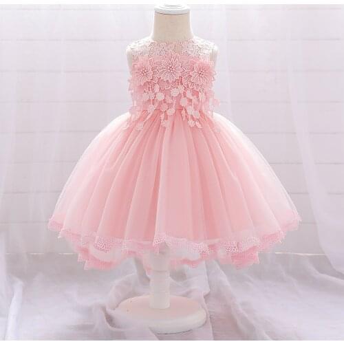 Toddler Girl Princess Dresses Baby Girl Dress For 1 Year Birthday Dress Christening Gown Infant Party Clothes Baby Vestidos